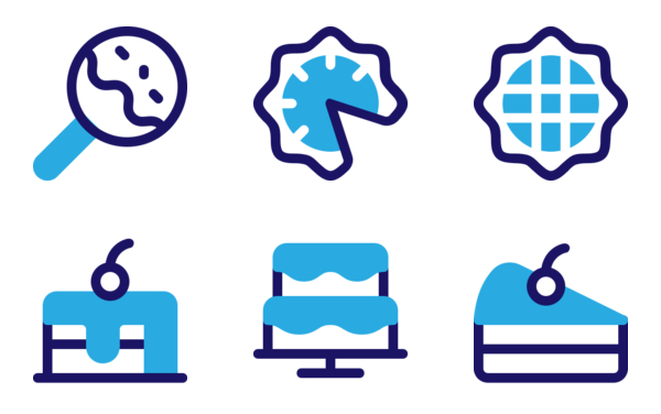 sweet cake and dessert