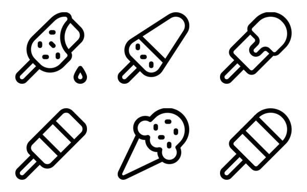 ice cream and sundae