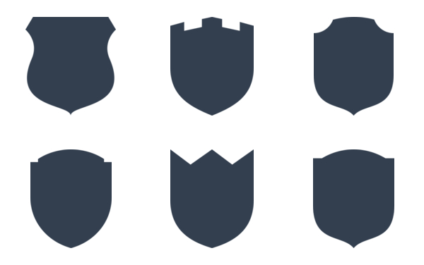 shield shapes