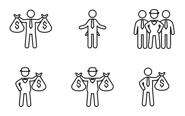 rich  poor people