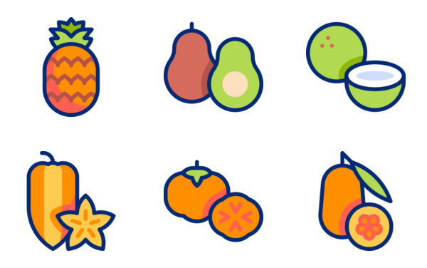 tropical fruits