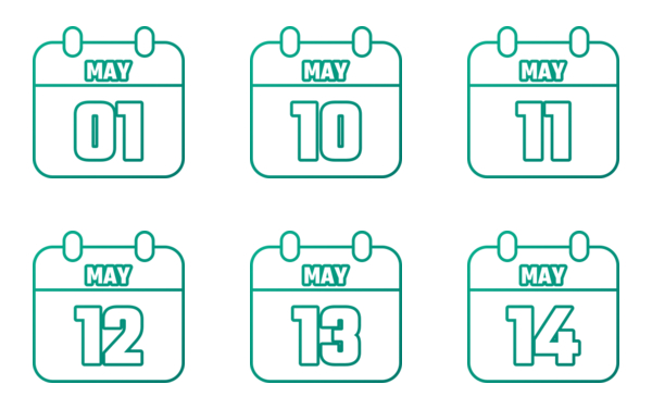 calendar of may