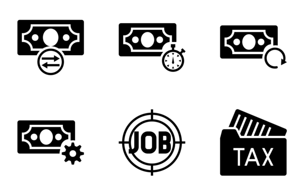 business and finance glyph 1