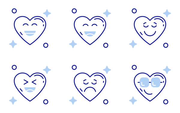 heart emoticons