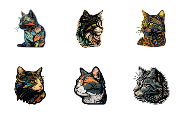 cat stickers