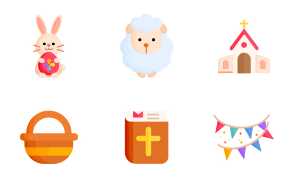 easter iconsflat2