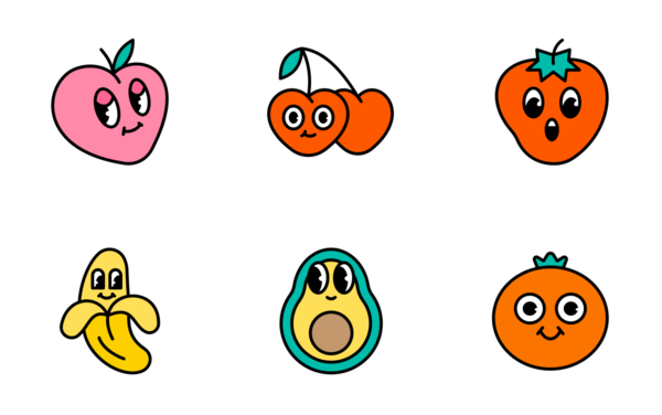 90s fruit