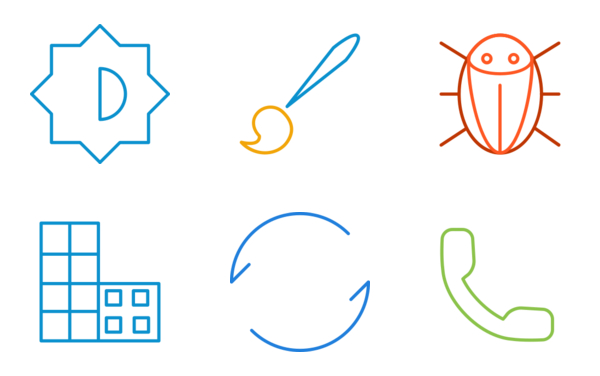 tiny line like googles material design concepts