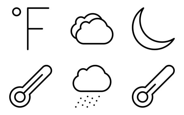 weather outline