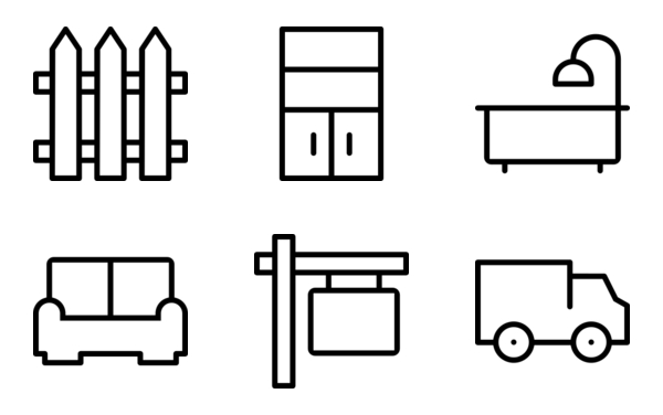 furniture outline