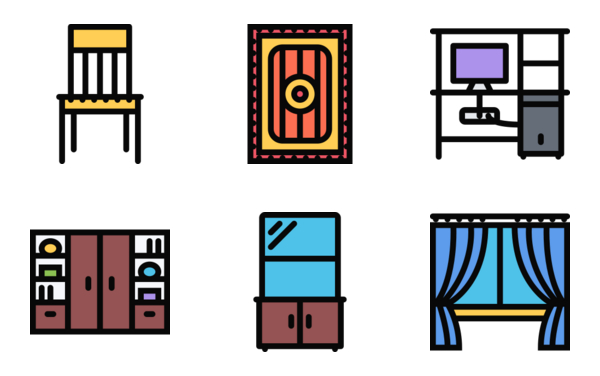 furniture colored furniture colored