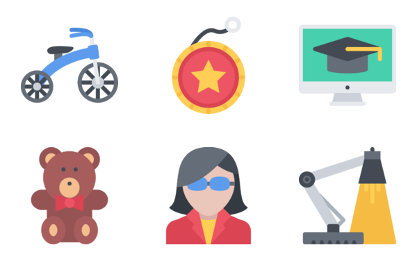 school  childhood flat