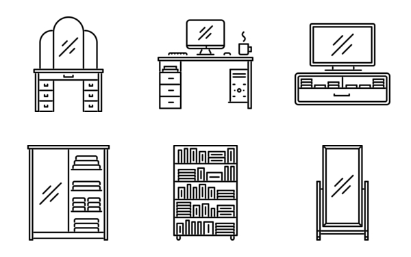 furniture outline