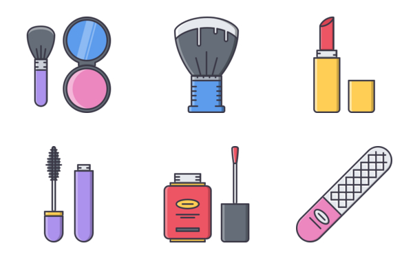 beauty filled outline