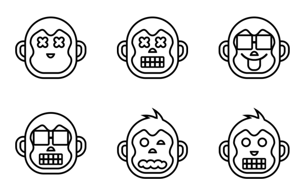 Monkey face set volume 2