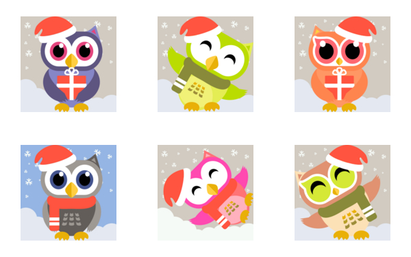 owl christmas 1