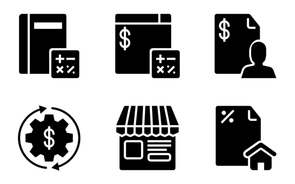business and finance glyph 23 business and finance glyph 23
