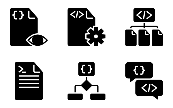 programming and development glyph 1