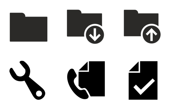 printer control ui elements