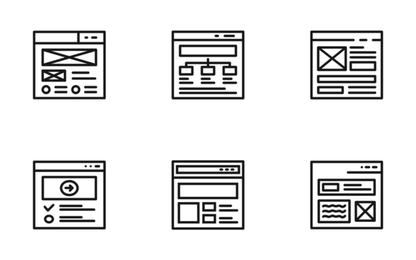 web wireframe