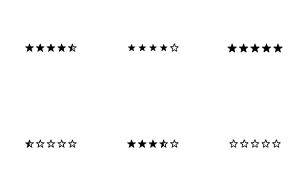 star ratings