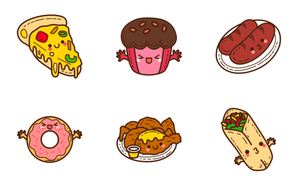 fastfood cute