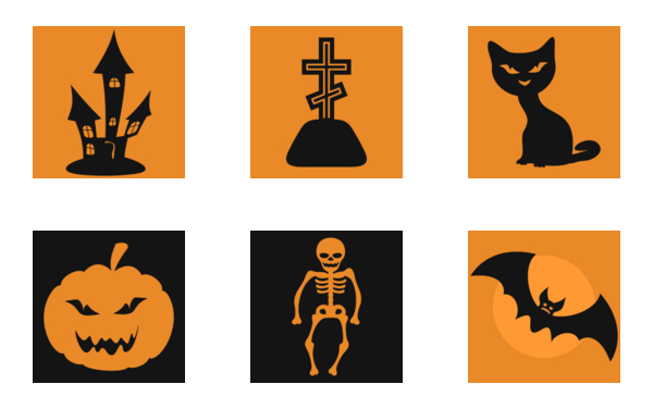 symbols for the halloween