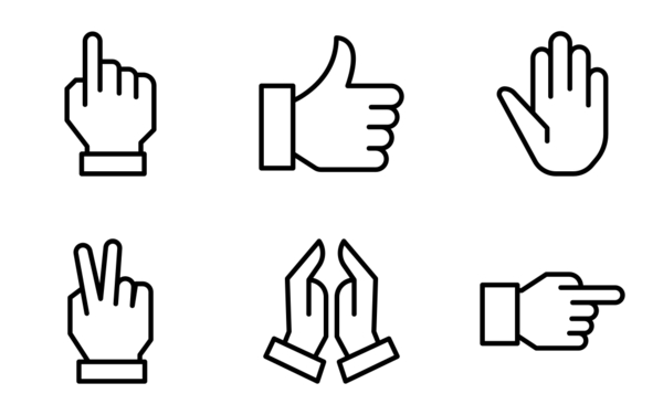 hand gesture