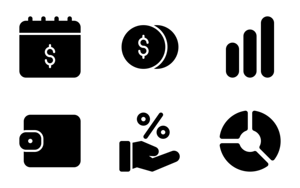 finance glyph