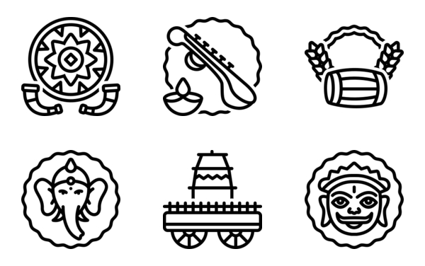 indian festival line