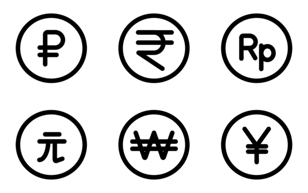 world currency sign