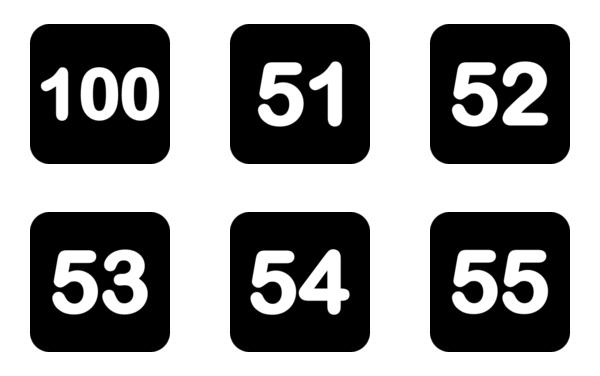 51 to 100 numbers