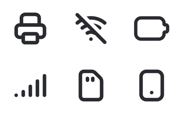 devices iconset