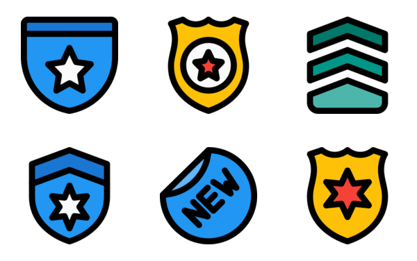 badges