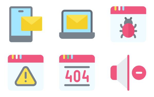 notifications simple flat