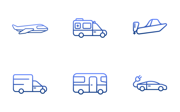 vehicle lineal gradient