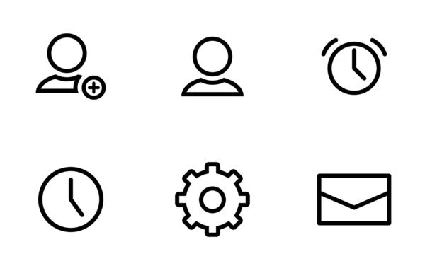 line systen icons