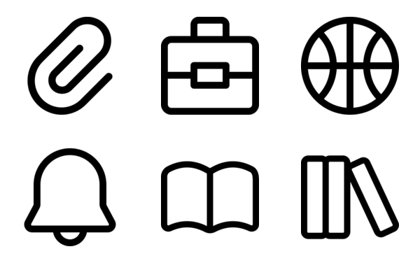 icon pack education line icons