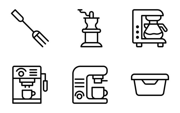 Kitchen icons pack