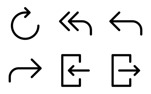 line arrow set 2