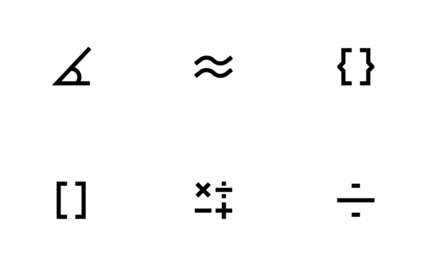 math symbol