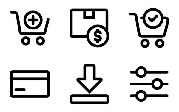 ecommerce icons