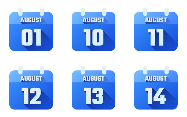 calendar of august