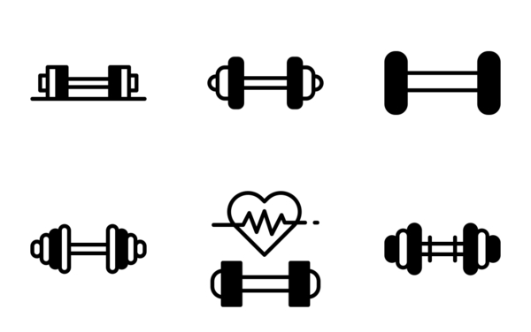 fitness black fill icon fitness black fill icon