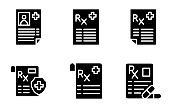 medical glyph icon