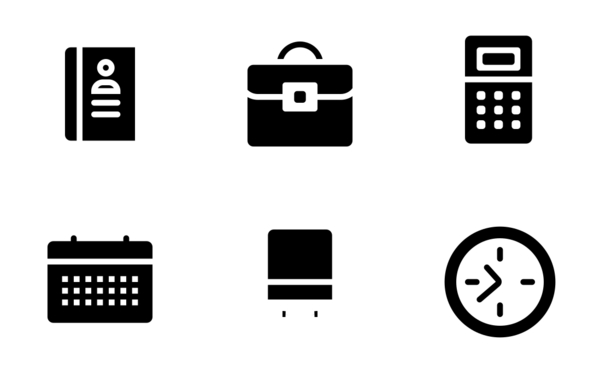 office glyph icon