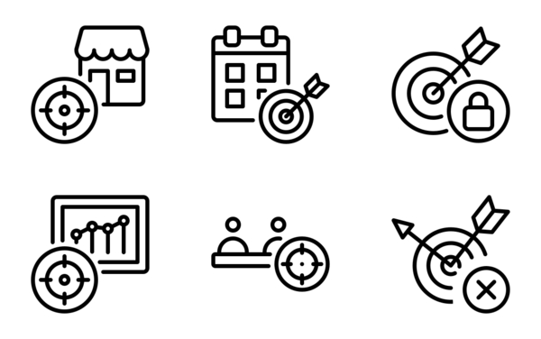 target line icons