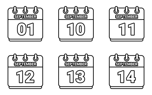 calendar of september calendar of september