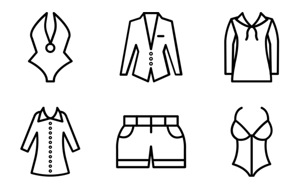 clothing icon pack