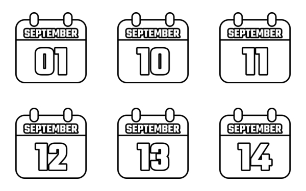 calendar of september